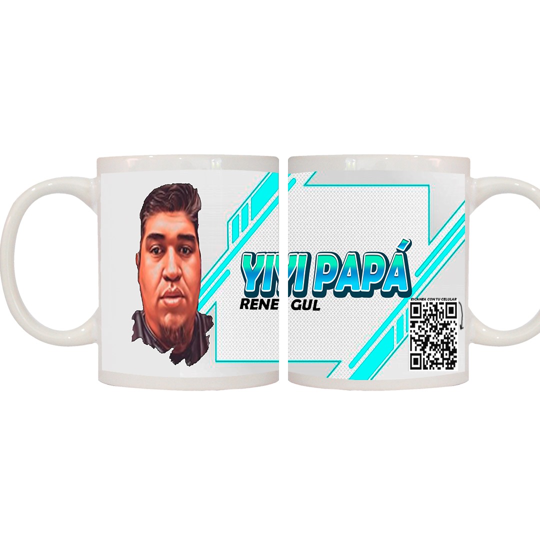 Taza Renegul con mensaje personalizado