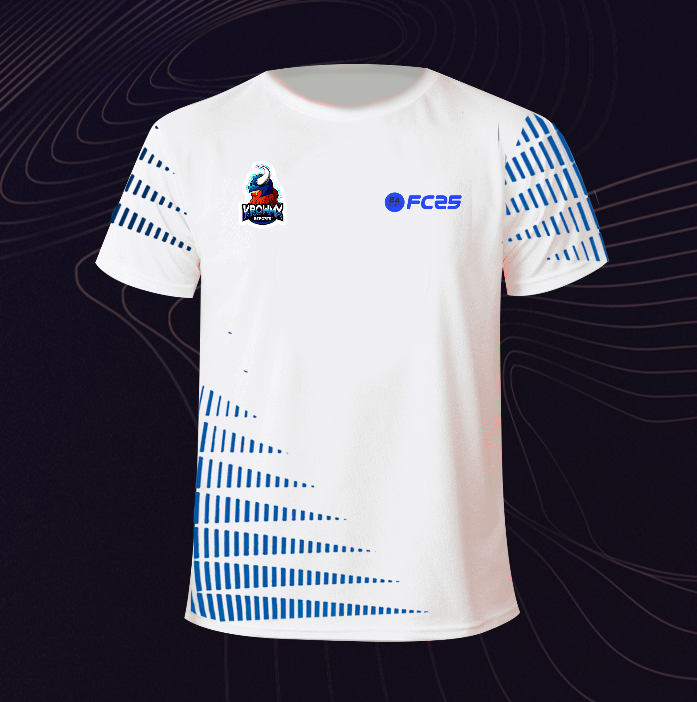 Playera deportiva KrowMx eSports Azul Rey