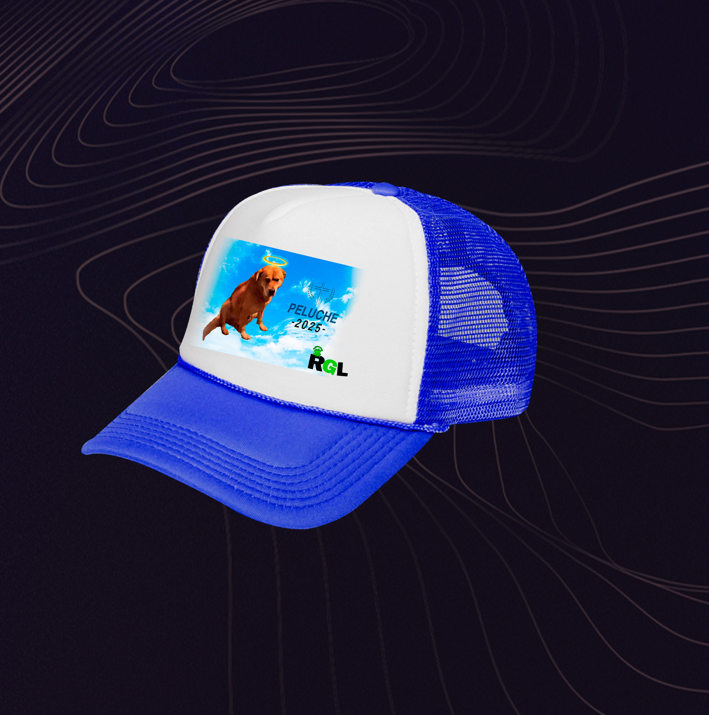Gorra diseño oficial en memoria de peluche Renegul